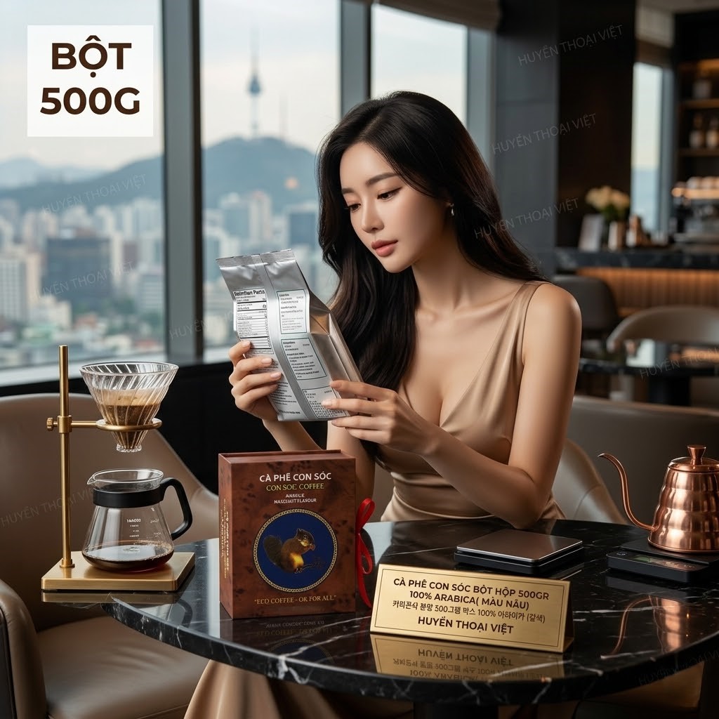 Con sóc HỘP màu NÂU 500gram