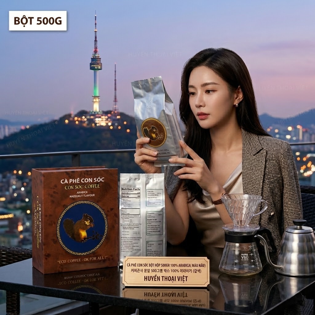 Con sóc HỘP màu NÂU 500gram