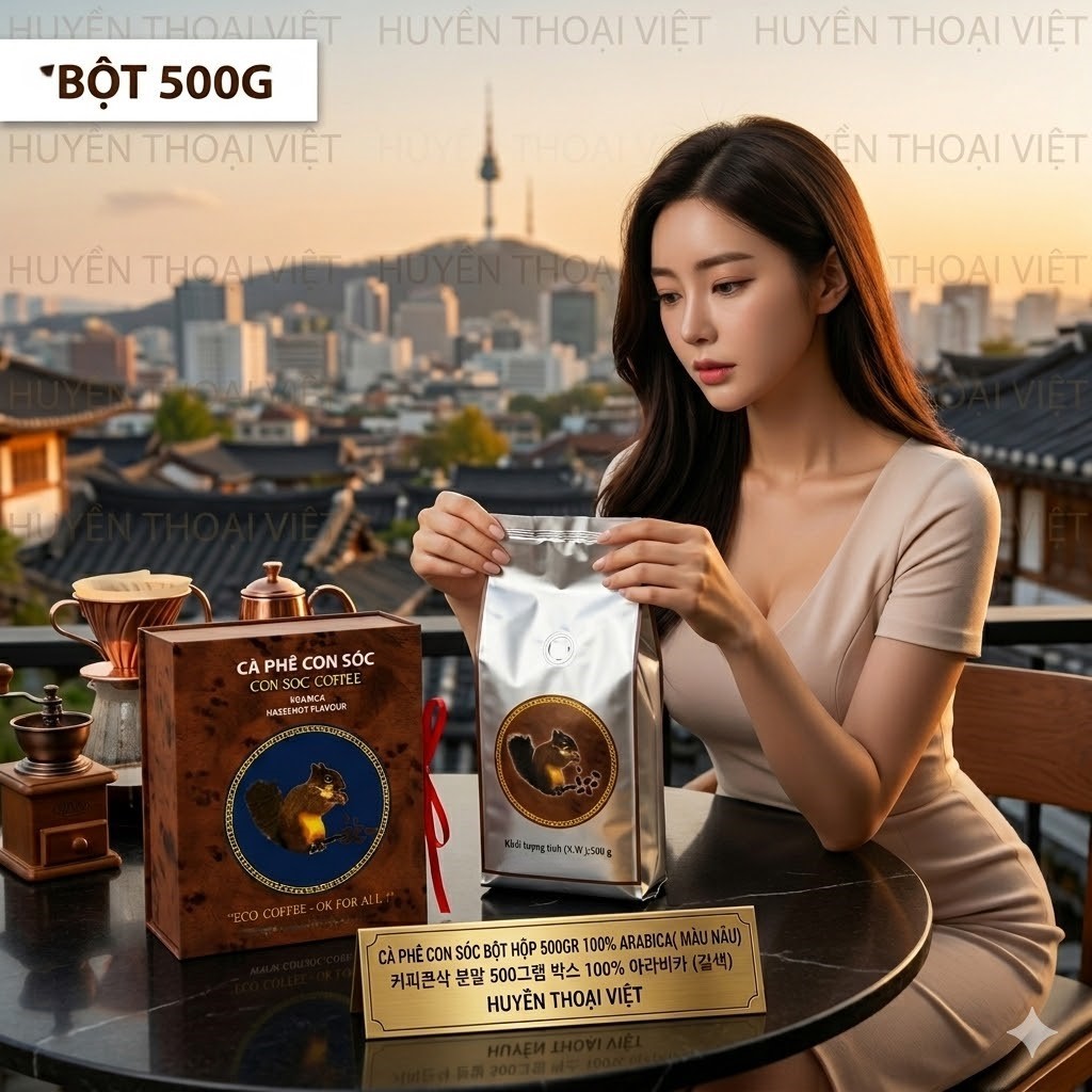 Con sóc HỘP màu NÂU 500gram