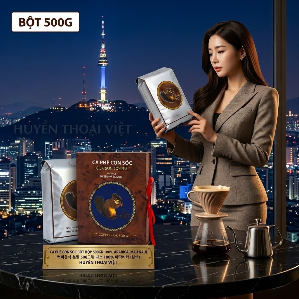 Con sóc HỘP màu NÂU 500gram
