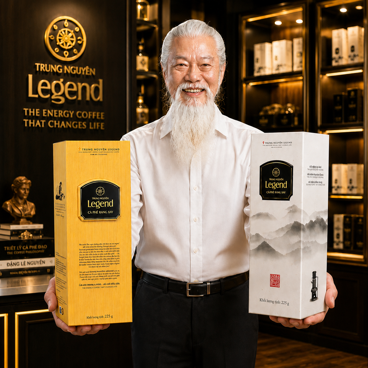 Cà phê Chồn Legend Trung Nguyên 225gam - Hương vị diệu kỳ cho cảm hứng sáng tạo