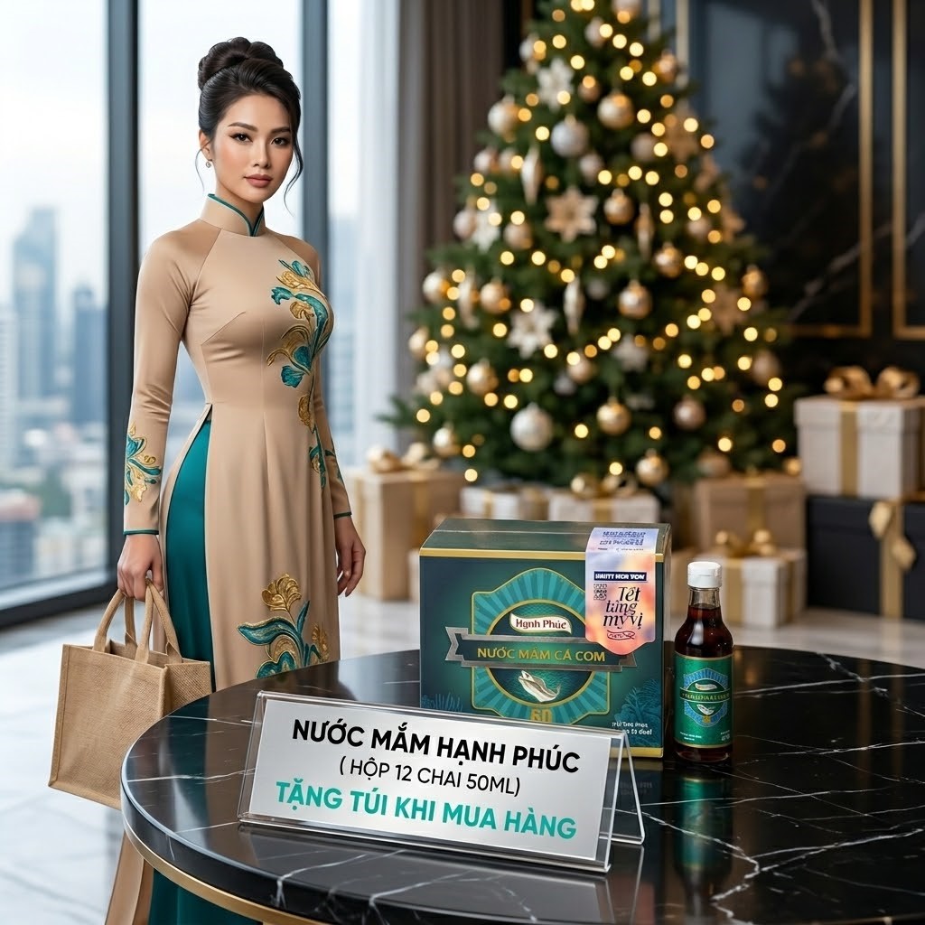 Nước mắm Hạnh Phúc 50ml Hộp 12 Chai