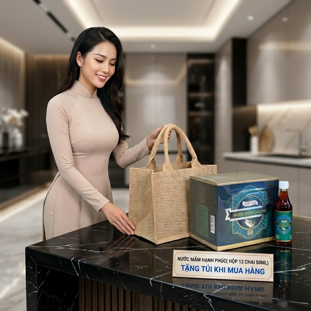Nước mắm Hạnh Phúc 50ml Hộp 12 Chai