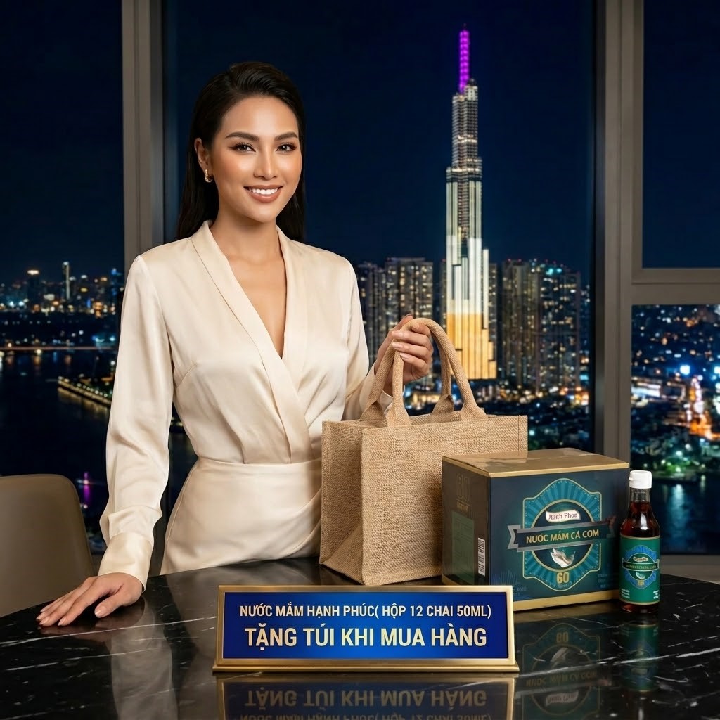 Nước mắm Hạnh Phúc 50ml Hộp 12 Chai