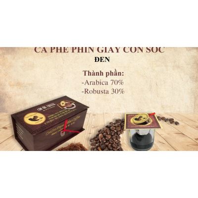 THƯỞNG THỨC CÀ PHÊ NGON VỚI CÀ PHÊ CON SÓC PHIN LỌC GIẤY