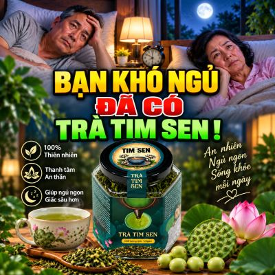 Tim sen Đồng Tháp Hũ Thủy Tinh 125 gam